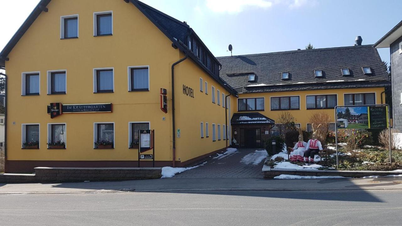 Hotel Im Kraeutergarten Cursdorf Bagian luar foto