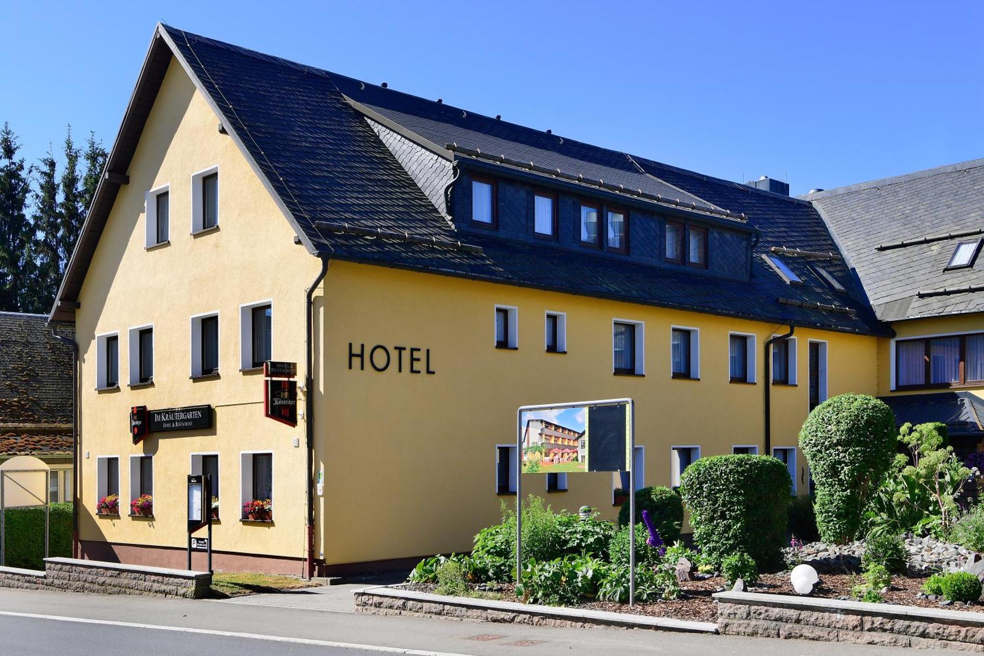 Hotel Im Kraeutergarten Cursdorf Bagian luar foto